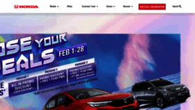 What Hondaphil.com website looked like in 2022 (2 years ago)