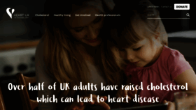 What Heartuk.org.uk website looked like in 2022 (2 years ago)