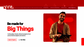 What Herovired.com website looked like in 2022 (3 years ago)