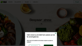 What Hellofresh.nl website looked like in 2022 (2 years ago)