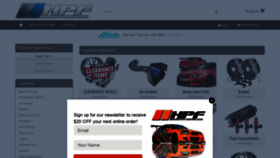 What Horsepowerfreaks.com website looked like in 2022 (3 years ago)