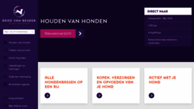What Houdenvanhonden.nl website looked like in 2022 (2 years ago)
