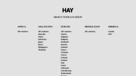 What Hay.dk website looked like in 2022 (2 years ago)