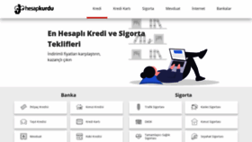 What Hesapkurdu.com website looked like in 2022 (2 years ago)