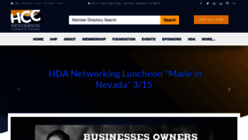 What Hendersonchamber.com website looked like in 2022 (2 years ago)