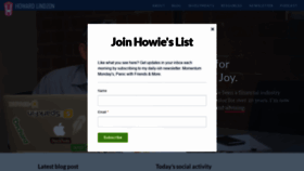 What Howardlindzon.com website looked like in 2022 (2 years ago)