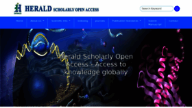 What Heraldopenaccess.us website looked like in 2022 (3 years ago)