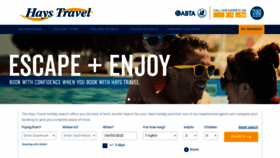 What Haystravel.co.uk website looked like in 2022 (2 years ago)