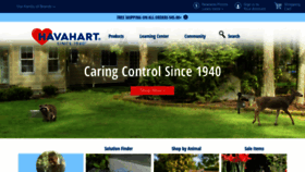 What Havahart.com website looked like in 2022 (2 years ago)