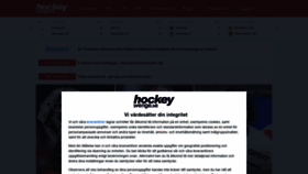 What Hockeysverige.se website looked like in 2022 (2 years ago)