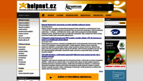 What Helpnet.cz website looked like in 2022 (2 years ago)