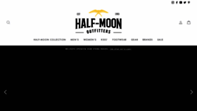 What Halfmoonoutfitters.com website looked like in 2022 (2 years ago)
