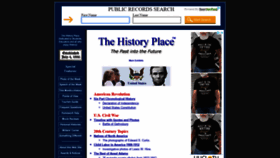 What Historyplace.com website looked like in 2022 (2 years ago)