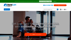 What Homeloanexperts.com.au website looked like in 2022 (2 years ago)