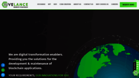 What Hivelance.com website looked like in 2022 (3 years ago)