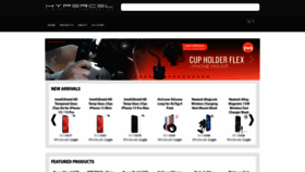 What Hypercel.com website looked like in 2022 (3 years ago)