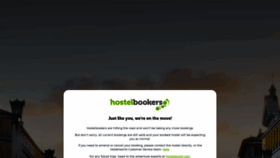 What Hostelbookers.com website looked like in 2022 (2 years ago)