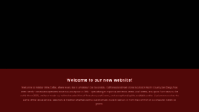 What Holidaywinecellar.com website looked like in 2022 (2 years ago)