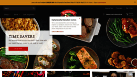 What Hannaford.com website looked like in 2022 (3 years ago)