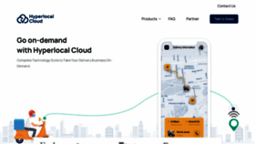 What Hyperlocalcloud.com website looked like in 2022 (2 years ago)