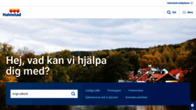 What Halmstad.se website looked like in 2022 (2 years ago)