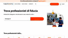 What Habitissimo.it website looked like in 2022 (2 years ago)