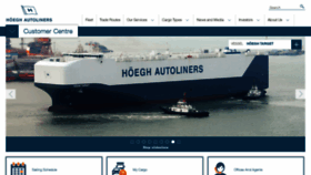 What Hoeghautoliners.com website looked like in 2022 (2 years ago)