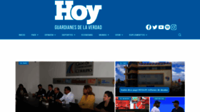 What Hoy.com.do website looked like in 2022 (2 years ago)