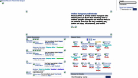 What Humanpets.com website looked like in 2022 (4 years ago)