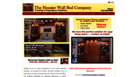 What Hoosierwallbeds.com website looked like in 2022 (2 years ago)
