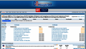 What Huseyinust.com website looked like in 2022 (2 years ago)
