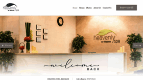 What Heavenlyspabahrain.com website looked like in 2022 (2 years ago)