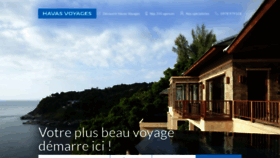 What Havas-voyages.fr website looked like in 2022 (2 years ago)