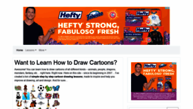 What How-to-draw-cartoons-online.com website looked like in 2022 (2 years ago)