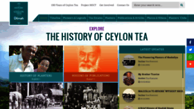What Historyofceylontea.com website looked like in 2022 (2 years ago)