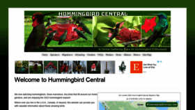 What Hummingbirdcentral.com website looked like in 2022 (2 years ago)