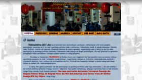 What Hidroelektra021.rs website looked like in 2022 (3 years ago)