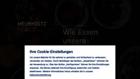 What Helmholtz.de website looked like in 2022 (4 years ago)