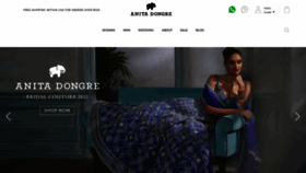 What Houseofanitadongre.com website looked like in 2022 (2 years ago)