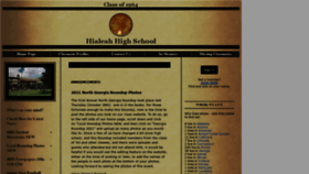What Hialeahhigh1964.com website looked like in 2022 (2 years ago)
