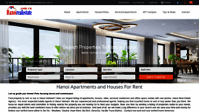 What Hanoirealestate.com.vn website looked like in 2022 (2 years ago)