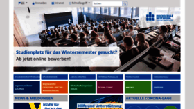 What Hsmw.de website looked like in 2022 (2 years ago)