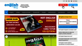 What Hotenglish.com.tr website looked like in 2022 (2 years ago)