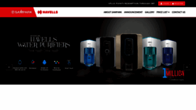 What Havellspowerplus.havells.com website looked like in 2022 (2 years ago)