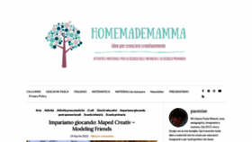 What Homemademamma.com website looked like in 2022 (1 year ago)