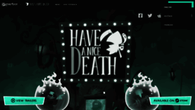 What Haveanicedeath.com website looked like in 2022 (1 year ago)