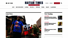 What Haitiantimes.com website looked like in 2022 (2 years ago)