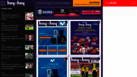 What Hoyxhoy.cl website looked like in 2022 (2 years ago)