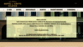 What Hotelsilesia.cz website looked like in 2022 (2 years ago)