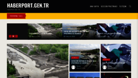 What Haberport.gen.tr website looked like in 2022 (1 year ago)